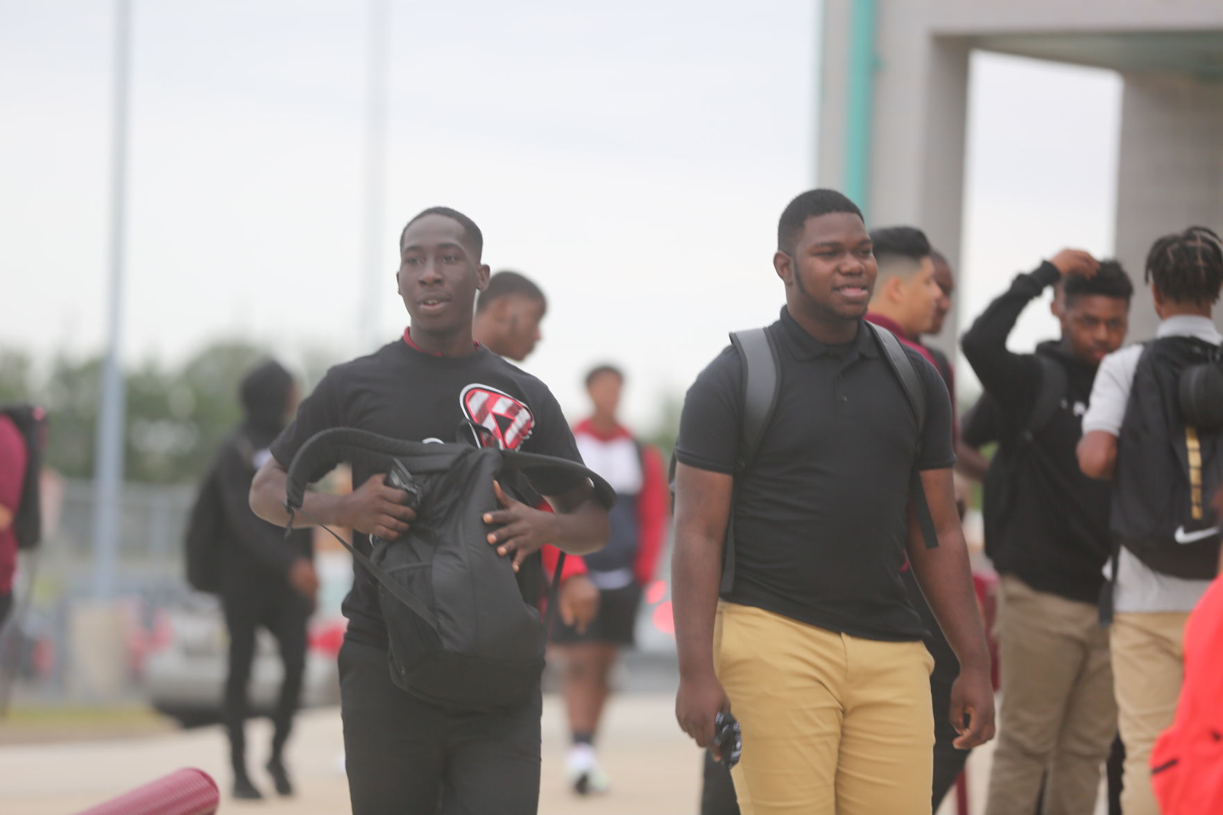 First Day at Pleasantville High School